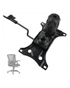 Modo Chairs swivel tilt control chair mechanism showing metal parts and adjustment components for chair function.