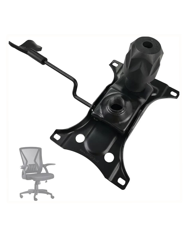 Modo Chairs swivel tilt control chair mechanism showing metal parts and adjustment components for chair function.