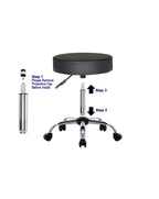 Hydraulic chair gas lift with 120mm height for universal fit, compatible with Modo Chairs office chairs and seating furniture.