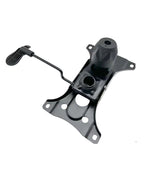 Modo Chairs swivel tilt control mechanism for office chair, showing metal parts and adjustment lever for chair tilt and rotation.